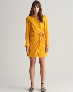 Wrap Shirt Dress