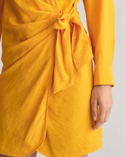 Wrap Shirt Dress